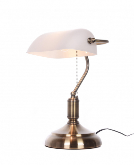 Настольная лампа Lumina Deco Banker LDT 305 WT