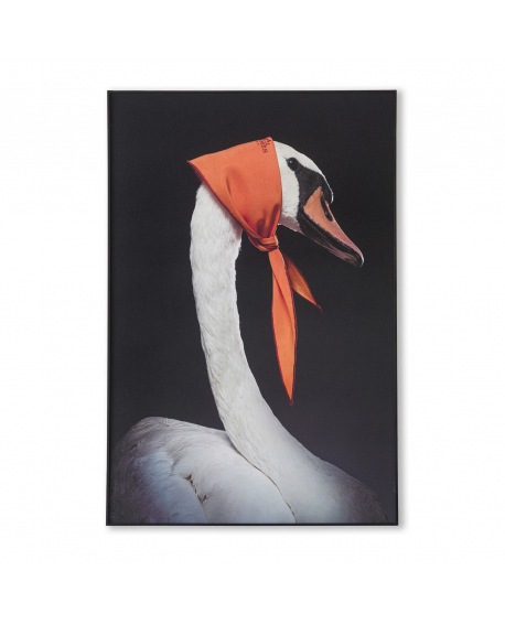Декоративная картина FP Hermes Swan 80-120