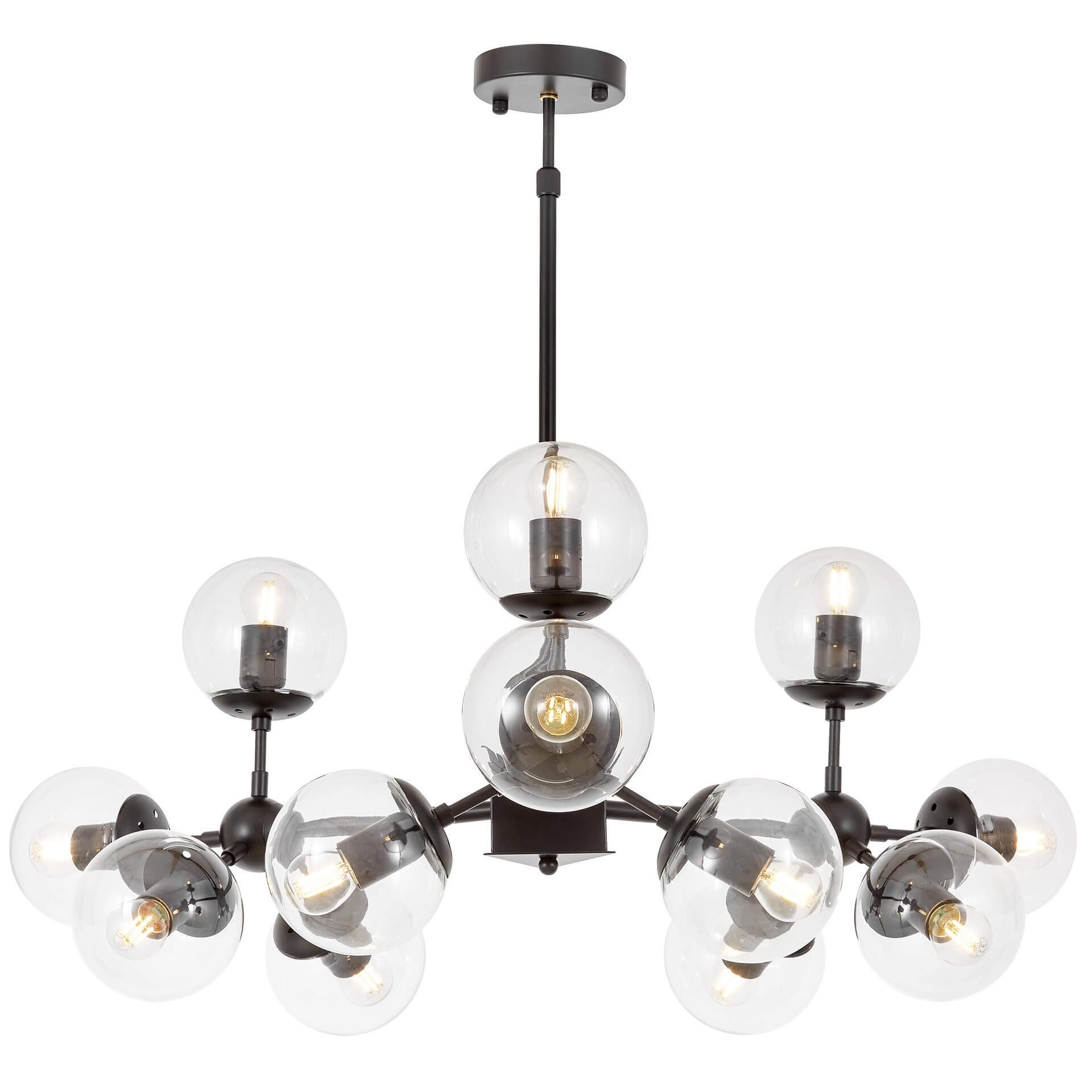 Подвесной светильник Lumina Deco Zodiak LDP 160-12 BK+PR LDP 160-12 BK+PR