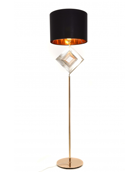 Торшер Lumina Deco Fabi LDF 5529 F.GD+BK