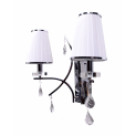 Бра Lumina Deco Glamour LDW 66247-2 WT+CHR