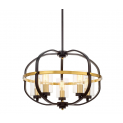 Подвесной светильник Lumina Deco Monterey LDP 1141-5 BK+MD