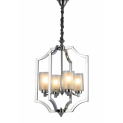 Подвесная люстра Lumina Deco Vigatto LDP 1224-4 CHR