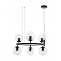 Подвесной светильник Lumina Deco Ceredo LDP 6034-6 RND BK