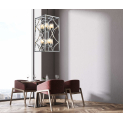 Подвесная люстра Lumina Deco Quadrato LDP 1223-8 CHR