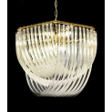 Хрустальная подвесная люстра Lumina Deco Weddini LDP 6001-600 GD+CL