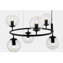 Подвесной светильник Lumina Deco Ceredo LDP 6034-6 RND BK