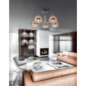 Потолочный светильник Lumina Deco Veroni LDC 1029-5 R.GD