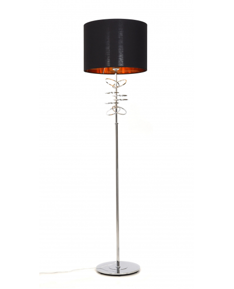 Торшер Lumina Deco Milari LDF 5530 F.GD+BK