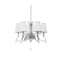 Хрустальная подвесная люстра Lumina Deco Finezzia LDP 9267-6 CHR