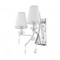 Бра Lumina Deco Glamour LDW 66247-2 WT+CHR