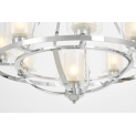 Подвесная люстра Lumina Deco Santini LDP 1220-9 CHR+WT