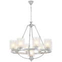 Подвесная люстра Lumina Deco Santini LDP 1220-9 CHR+WT