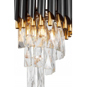 Бра Lumina Deco Funneli LDW 6003-2 BK+F.GD