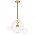 Подвесной светильник Lumina Deco Neroni LDP 6016-3+1 GD