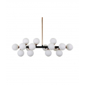 Подвесной светильник Lumina Deco Marsiada LDP 6033-16 BK+GD