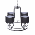 Хрустальная подвесная люстра Lumina Deco Redford LDP 6602-4