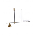 Подвесной светильник Lumina Deco Renzo LDP 6043-4 BK+MD