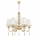Хрустальная подвесная люстра Lumina Deco Fabione LDP 1200-6 F.GD