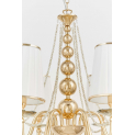 Хрустальная подвесная люстра Lumina Deco Fabione LDP 1200-6 F.GD