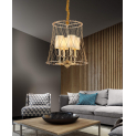 Подвесная люстра Lumina Deco Berton LDP 8013-4 F.GD