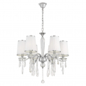 Хрустальная подвесная люстра Lumina Deco Alessia LDP 1726-6 CHR