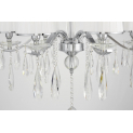 Хрустальная подвесная люстра Lumina Deco Alessia LDP 1726-6 CHR
