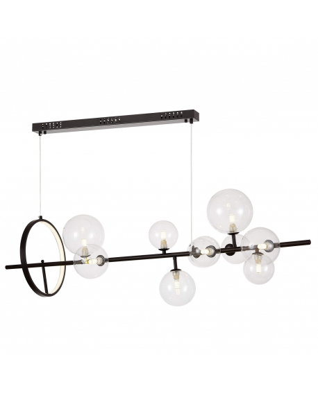 Подвесной светильник Lumina Deco LDP 7033-10 BK+CL