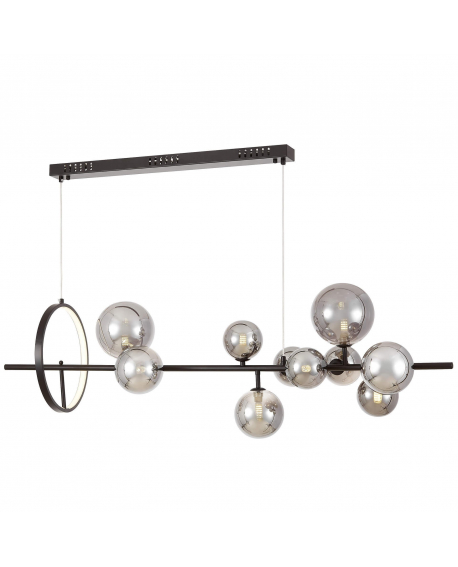 Подвесной светильник Lumina Deco LDP 7033-10 BK+GY