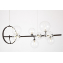 Подвесной светильник Lumina Deco LDP 7033-10 BK+CL
