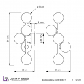 Бра Lumina Deco Marsiada LDW 6033-5 F.GD