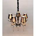 Хрустальная подвесная люстра Lumina Deco Gianna LDP 1157-5