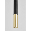 Подвесной светильник Lumina Deco Tuba TP 1100-500 BK+GD